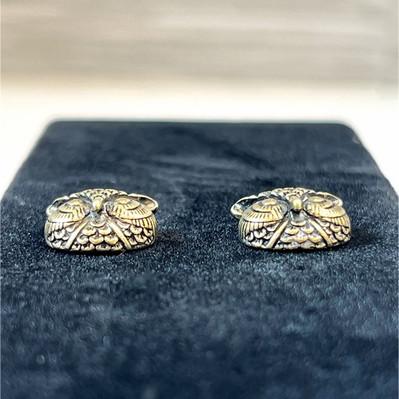 Vintage Owl Earrings - Picture 6 of 6